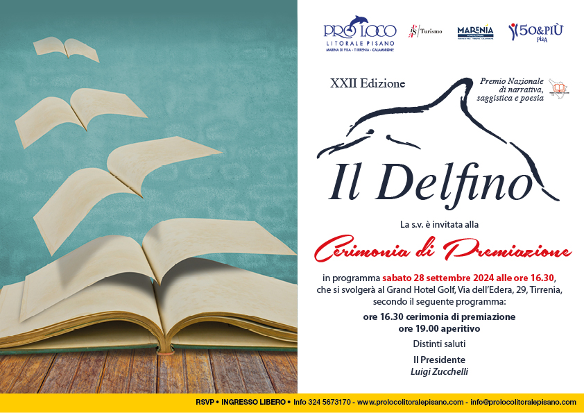 Cerimonia di premiazione del Premio Letterario "Il Delfino"