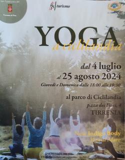 Yoga al Parco di Ciclilandia 