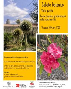 Sabato botanico agosto 2024