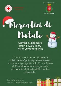 Mercatino di Natale della Croce Rossa