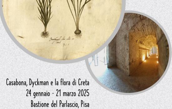 Casabona, Dyckman e la Flora di Creta al Bastione del Parlascio 