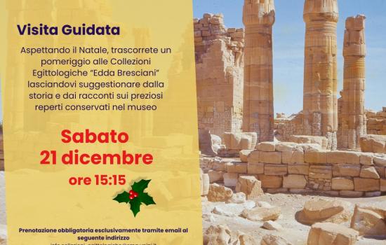 Visita guidata alle Collezioni Egittologiche 'Edda Bresciani'