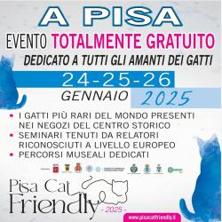 Pisa Cat Friendly 2025