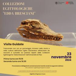 Visite guidate alle Collezioni Egittologiche novembre 2024 