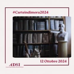 Carte in dimora 2024 - Archivi e Biblioteche: storie tra passato e futuro