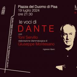 Le voci di Dante nella Piazza del Duomo con Toni Servillo